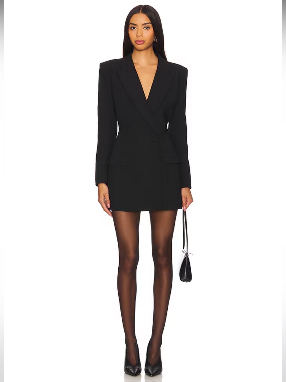 NWOT! NBD Jenni Blazer Mini Dress in Black
